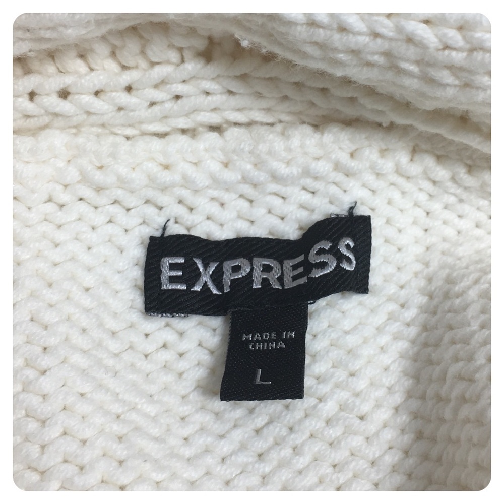 EXPRESS short sleeve knit sweater - Picture 4 of 5